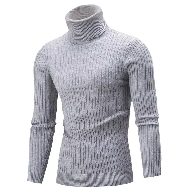 Men Turtleneck Sweater / Rollneck Slim Fit  / Casual Sweater