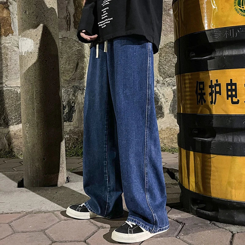 Men Jeans Korean Version / Casual Pants / Loose Wide Leg Jeans