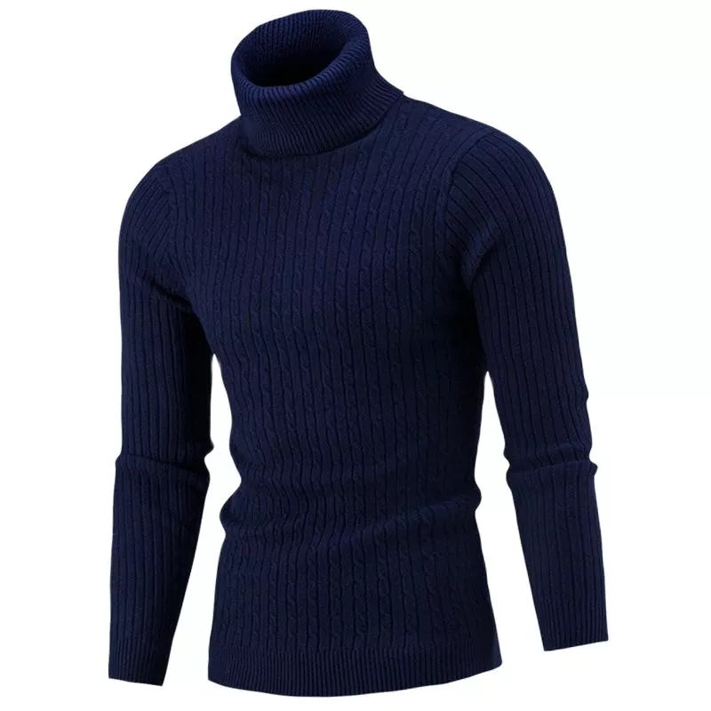 Men Turtleneck Sweater / Rollneck Slim Fit  / Casual Sweater