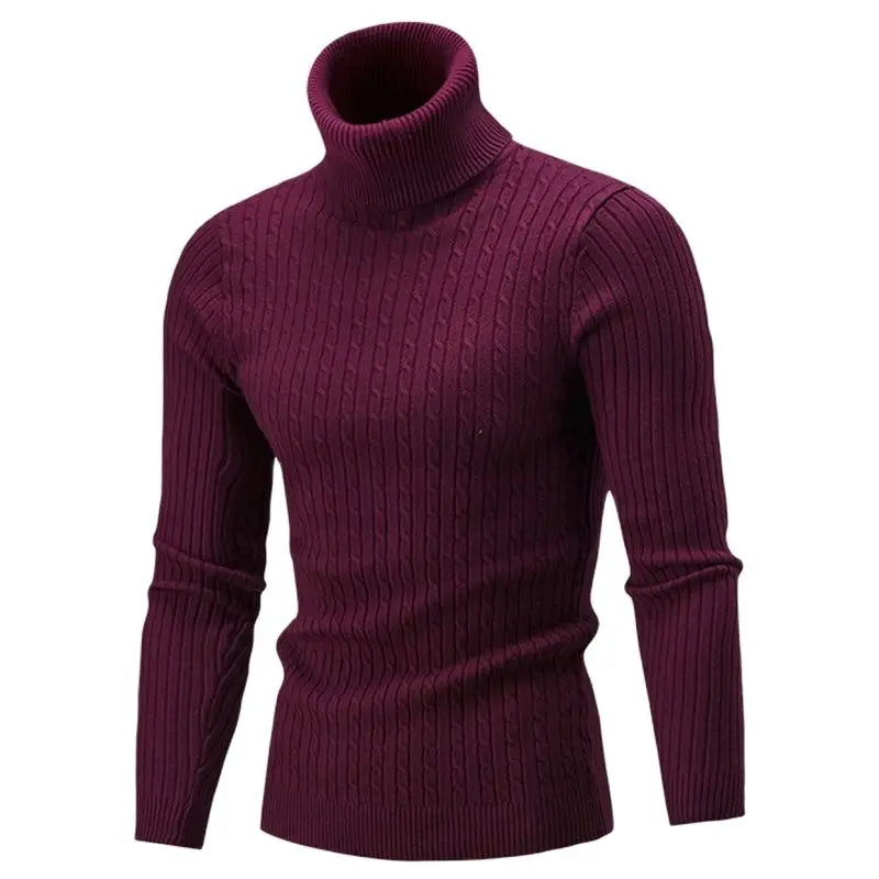 Men Turtleneck Sweater / Rollneck Slim Fit  / Casual Sweater