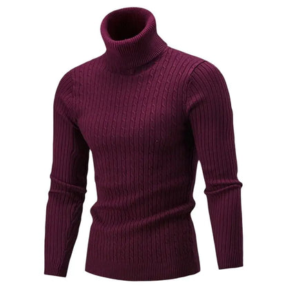 Men Turtleneck Sweater / Rollneck Slim Fit  / Casual Sweater