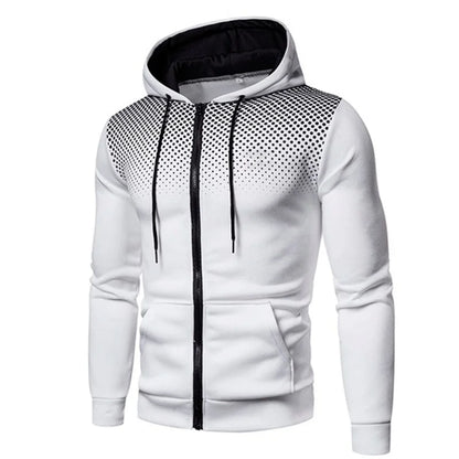 Hoodie Zipper / Hoodie Sweatshirt Sport Outdoor / Slim Fit Sweatshirt