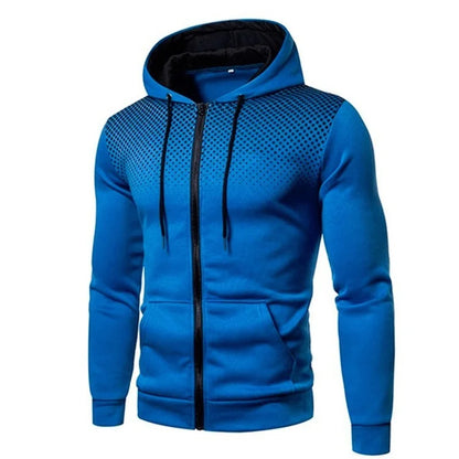 Hoodie Zipper / Hoodie Sweatshirt Sport Outdoor / Slim Fit Sweatshirt